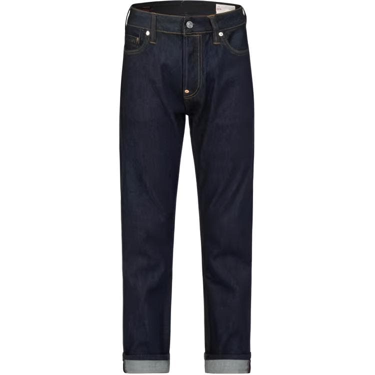 Штаны EVISU Blue Men's Jeans EVISU Синий Мужские Джинсы - изображение 1