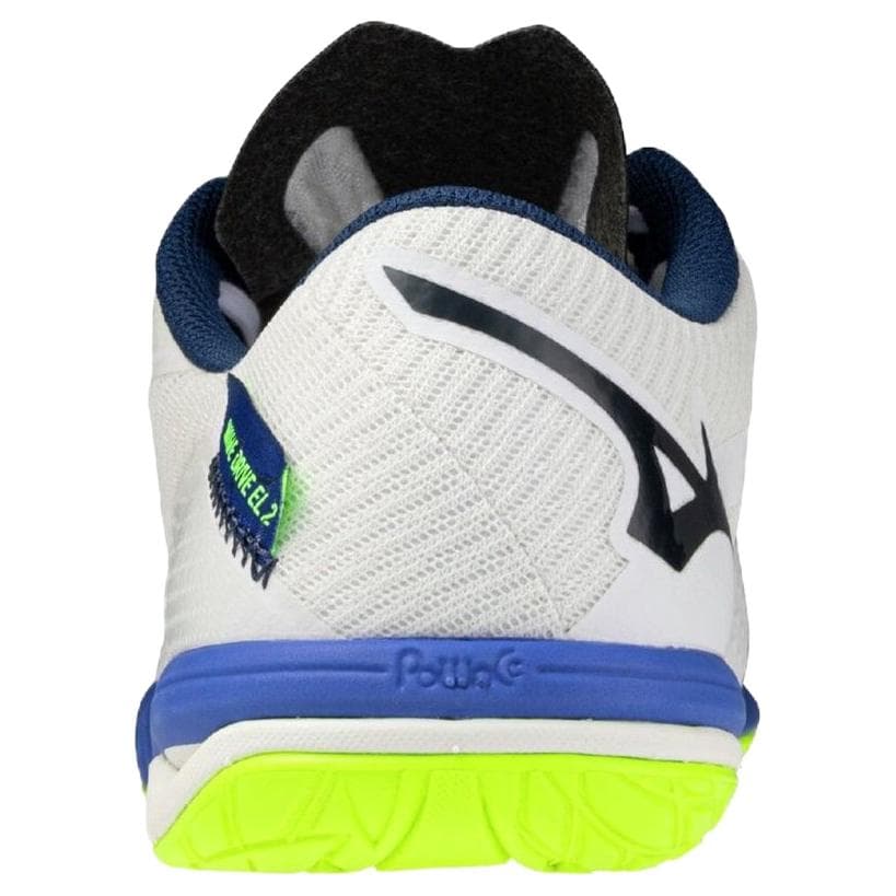 Кроссовки Mizuno WAVE DRIVE EL 2 Отскок Повседневная Обувь для настольного тенниса Унисекс Белая - изображение 4