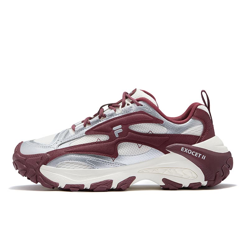 Кроссовки FILA FUSION EXOCET II Mountains Shoe 2 Амортизация Устойчивость к истиранию Дышащий Легкий Низкий Верх Подошва Кроссовки - изображение 1