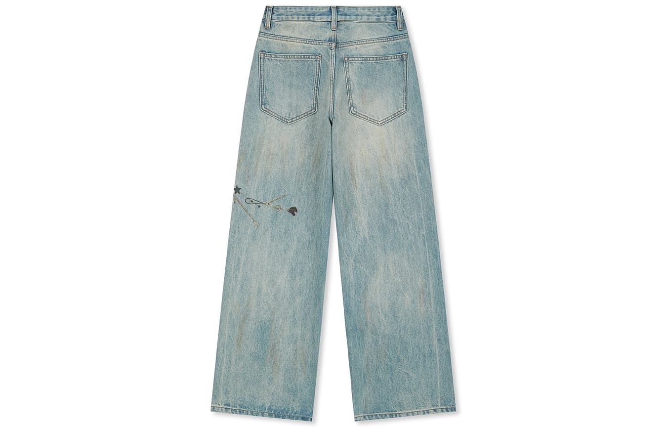 Джинсы BONELESS Cut Blue Women's Jeans BONELESS Cut Синие Женские Джинсы - изображение 2