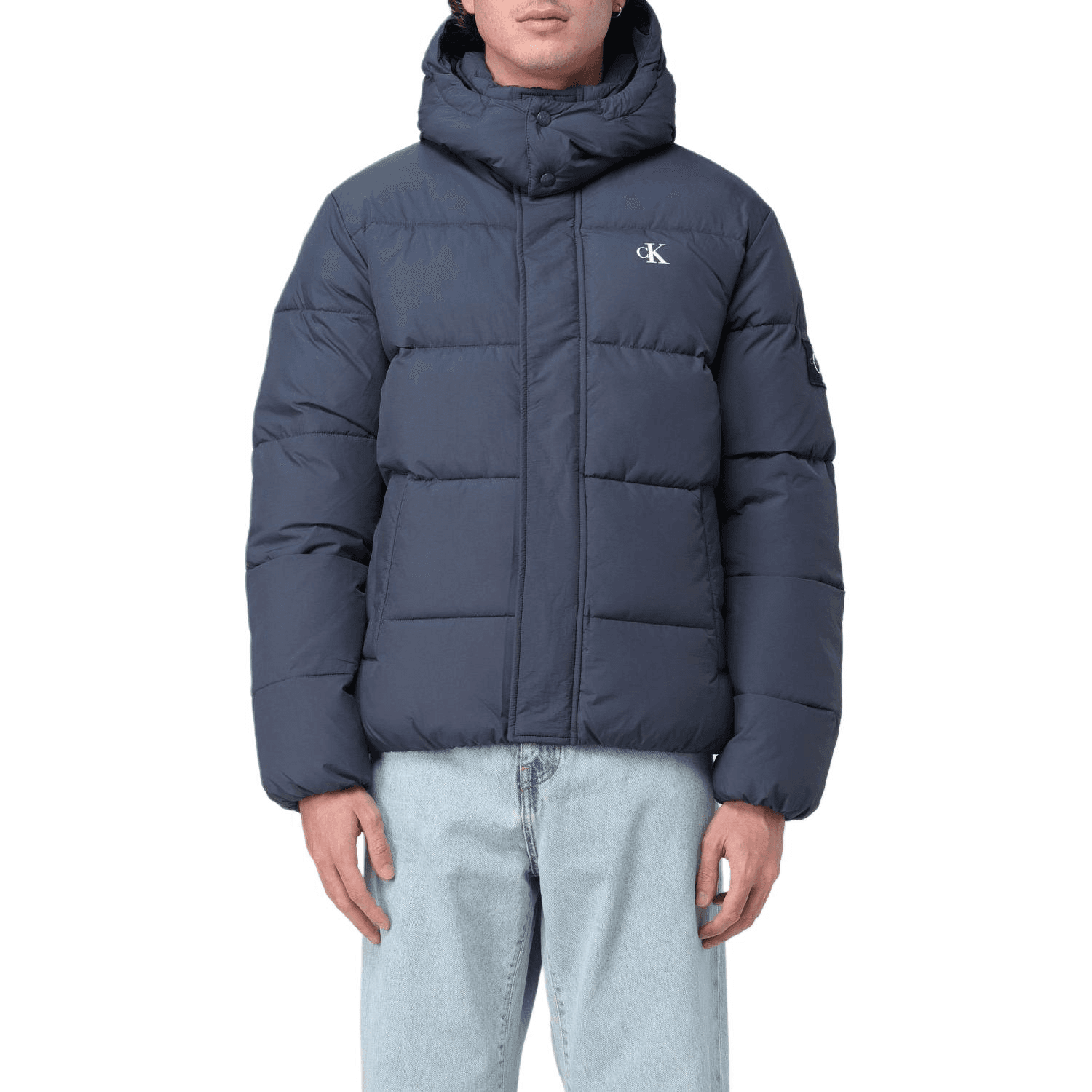 Куртка CALVIN KLEIN Куртки и Пальто Мужские Синие - изображение 2