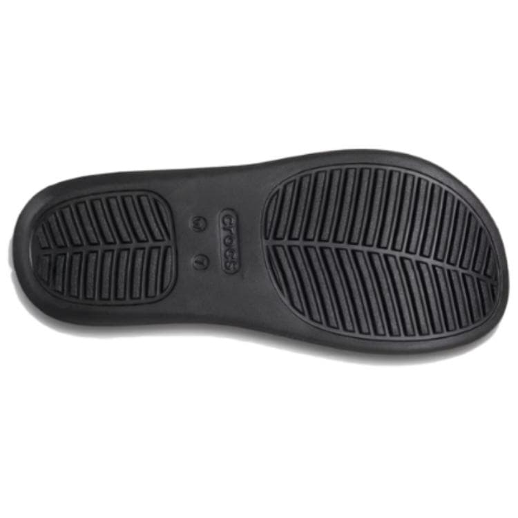 Шлёпанцы Crocs ЭВА Быстросохнущие Шлепанцы Женские Черные - изображение 4