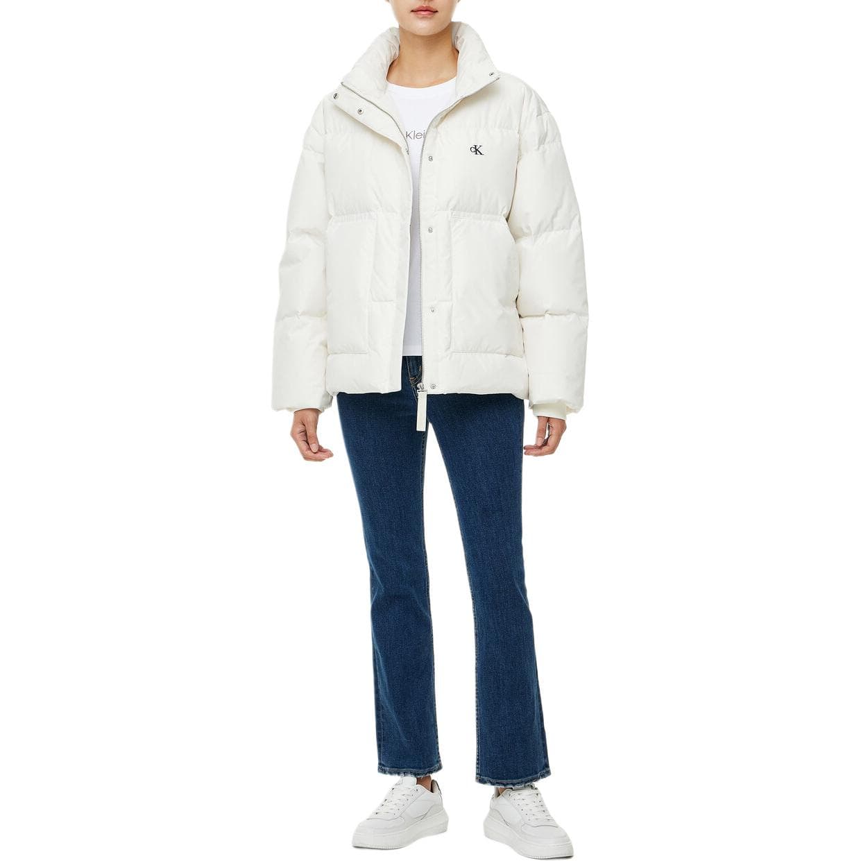 Пуховик Calvin Klein Пуховик Женский Белый - изображение 3