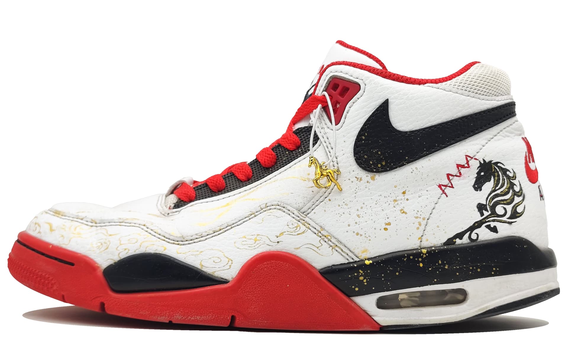 Ретро баскетбольные кроссовки Nike Flight Legacy CNY - изображение 2