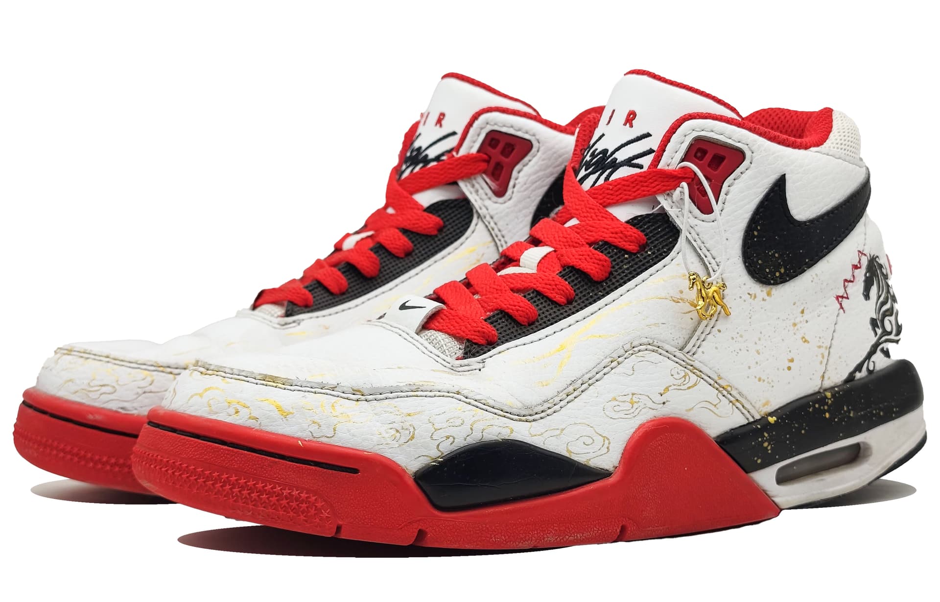 Ретро баскетбольные кроссовки Nike Flight Legacy CNY - изображение 4