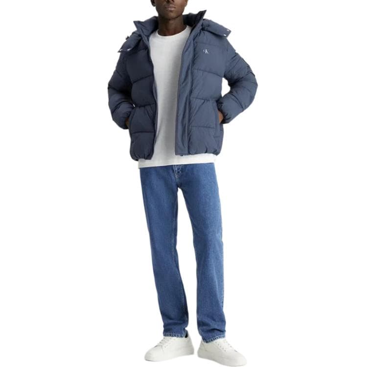 Куртка CALVIN KLEIN Куртки и Пальто Мужские Синие - изображение 4