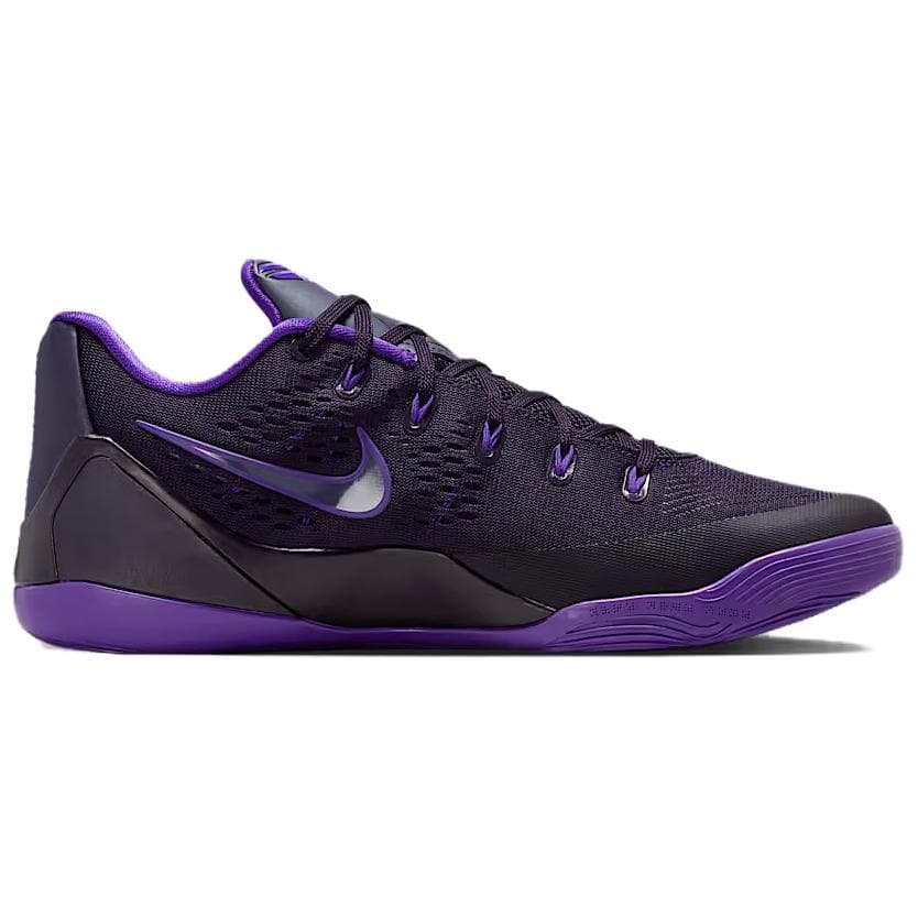 Кроссовки для баскетбола NIKE Kobe 9 Low Топ Баскетбольные кроссовки Унисекс Фиолетовый - изображение 2
