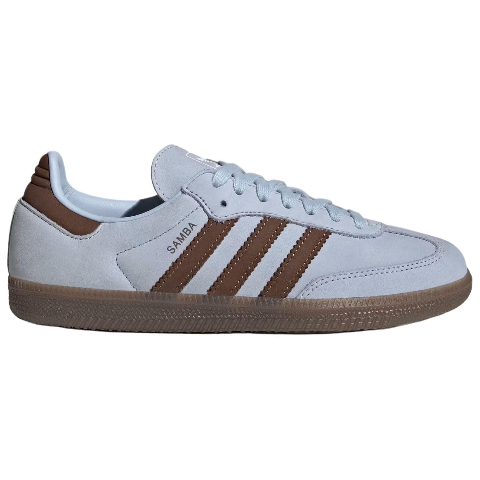 Кроссовки Adidas Originals Samba OG Кожа Кеды немецкой армии (GAT) Женские Лазурь далёкого неба - изображение 2