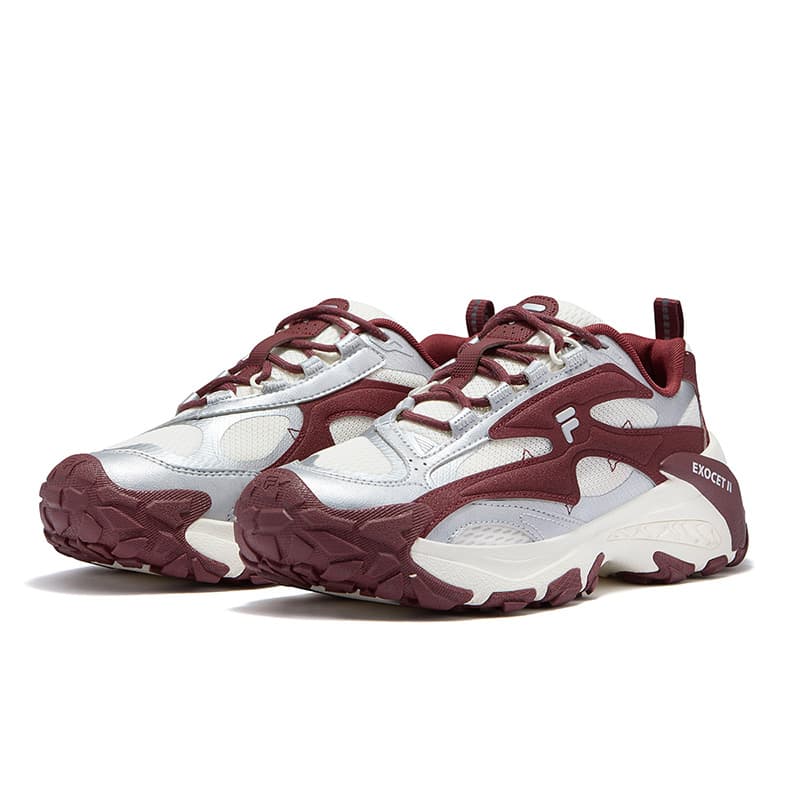 Кроссовки FILA FUSION EXOCET II Mountains Shoe 2 Амортизация Устойчивость к истиранию Дышащий Легкий Низкий Верх Подошва Кроссовки - изображение 3