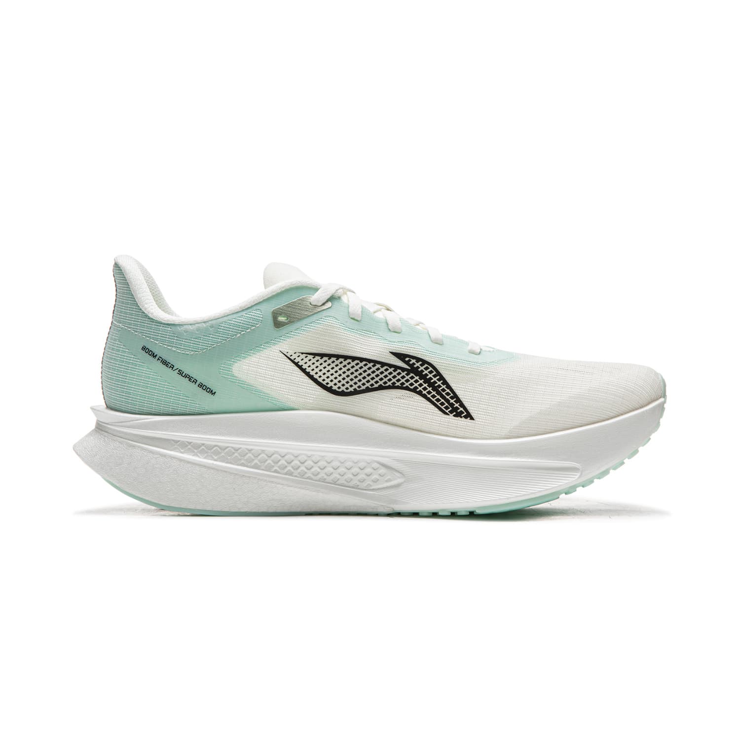 Кроссовки для бега Li-Ning Feidian 6 Challenger Дышащий Лоу-топы Повседневные кроссовки для бега Мужской Шампанский белый - изображение 2