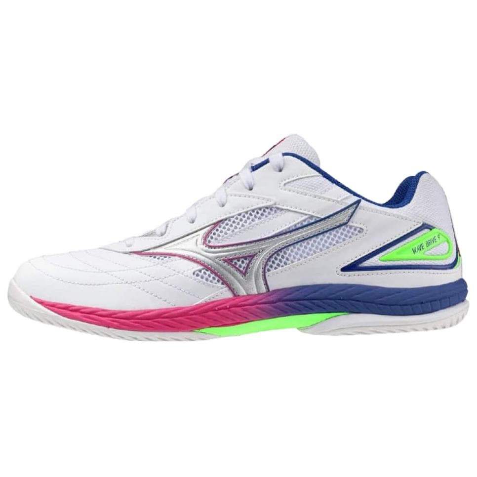 Кроссовки Mizuno WAVE DRIVE 9 Обувь для настольного тенниса Унисекс Белый Серебряный - изображение 1