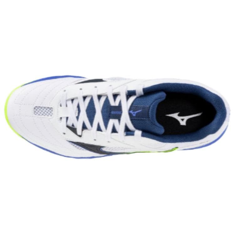 Кроссовки для спортзала Mizuno WAVE DRIVE 9 Искусственная кожа Удобные и Легкие Кроссовки для тренировок с низкой поддержкой Унисекс Белые - изображение 3