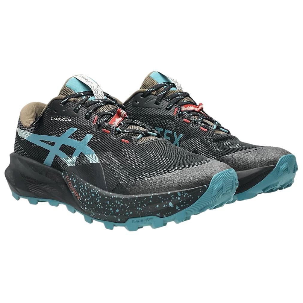 Кроссовки Asics Gel Trabuco 14 Кроссовки для трейлраннинга Унисекс Черные - изображение 4