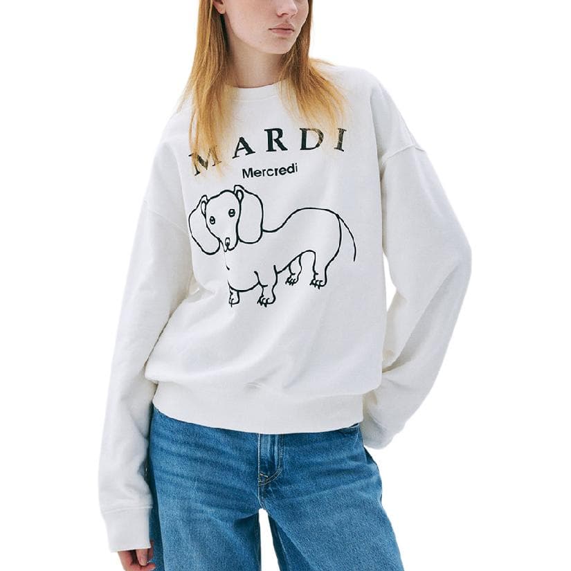 Худи MARDI MERCREDI Мальтезе FW24 Худи-ханьфу DDANJI CH.06 Лак Белый Черный MARDI Худи-ханьфу Корейский стиль Женское - изображение 7