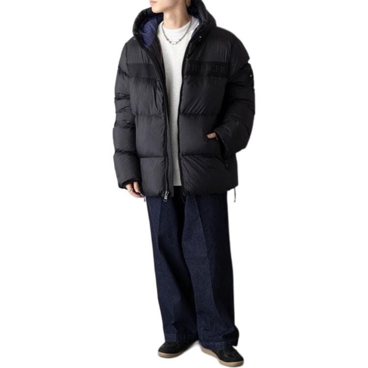 Зимняя куртка пуховик Tommy Hilfiger Хлопковый пуховик Мужская одежда - изображение 4
