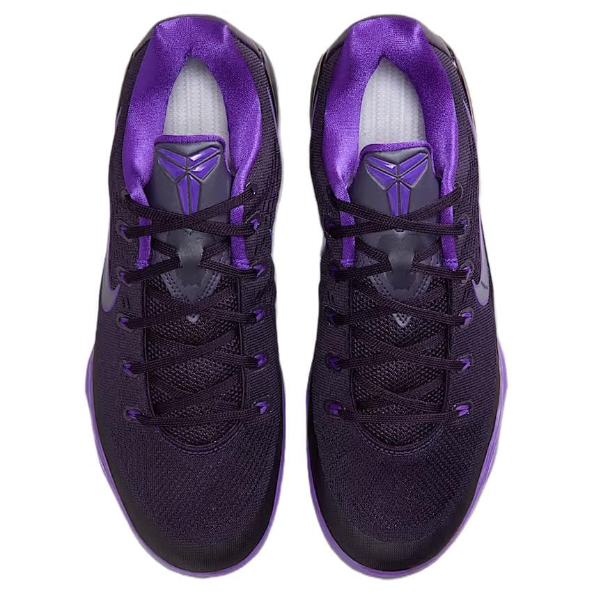 Кроссовки для баскетбола NIKE Kobe 9 Low Топ Баскетбольные кроссовки Унисекс Фиолетовый - изображение 4