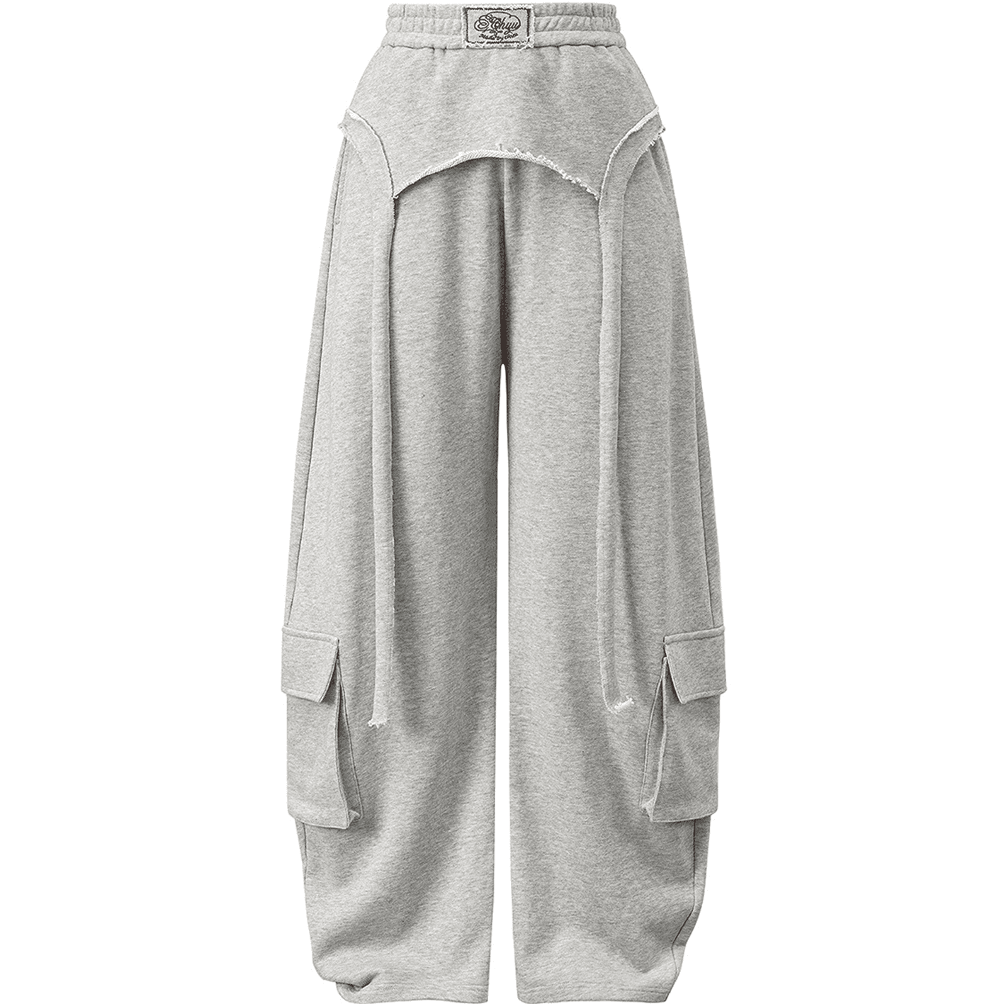 Штаны CHUU Light Photinia Gray Women's Casual Pants CHUU Светло-Фотиния Серый Женские Повседневные Брюки - изображение 1