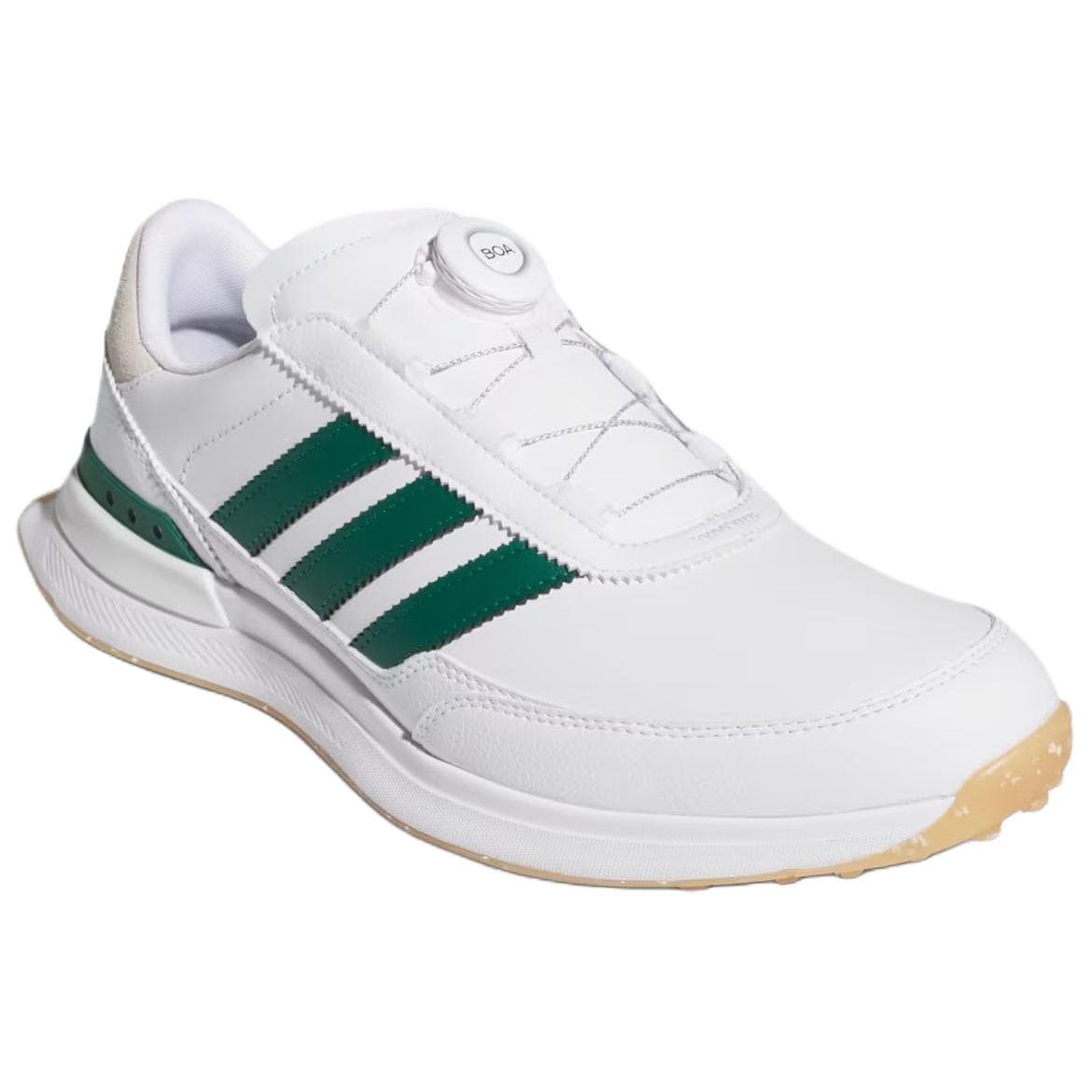 Кроссовки для гольфа Adidas S2G 26 Обувь для гольфа Мужской Бело-зеленый - изображение 3