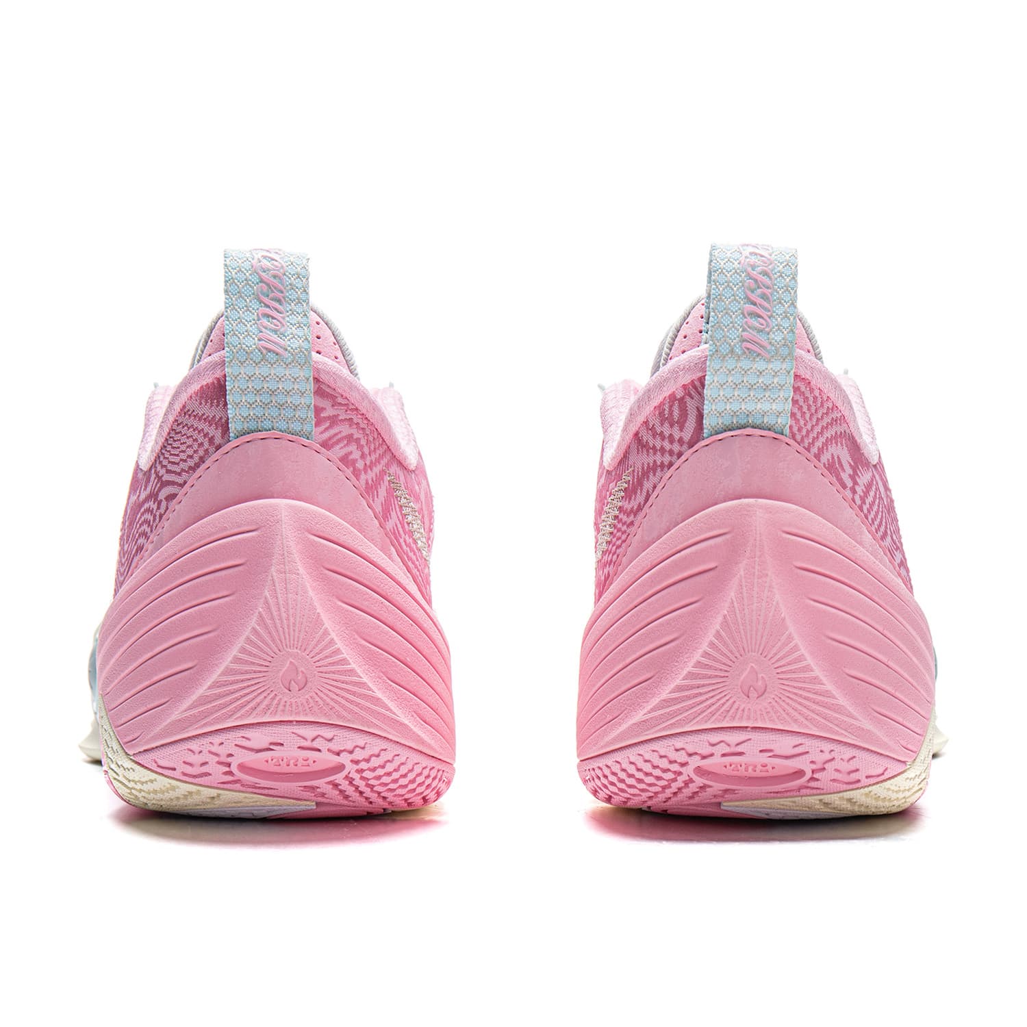 Кроссовки для баскетбола Li-Ning All City 14 Цветение Полноразмерная технология Bounse Стабильный Антискручивание Поддержка Покрытие Удобный Лоу-топы Баскетбольные кроссовки Мужской Персиковый розовый - изображение 4