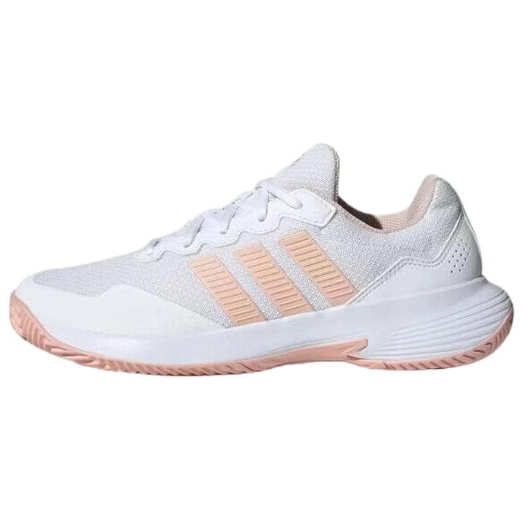 Кроссовки для тенниса Adidas GAMECOURT 2 Кроссовки для тенниса Women's White Розовый - изображение 1