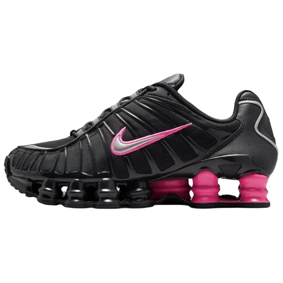 Кроссовки NIKE Shox TL Беговые кроссовки Женские Черно-розовый - изображение 1