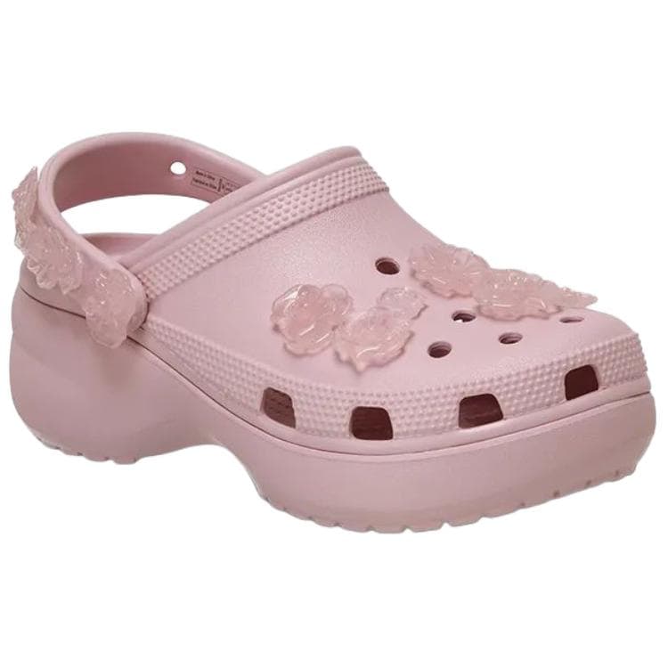 Сабо Crocs Классический Облако Burst Of Цветы Сабо из Резины Женские Розовые - изображение 3