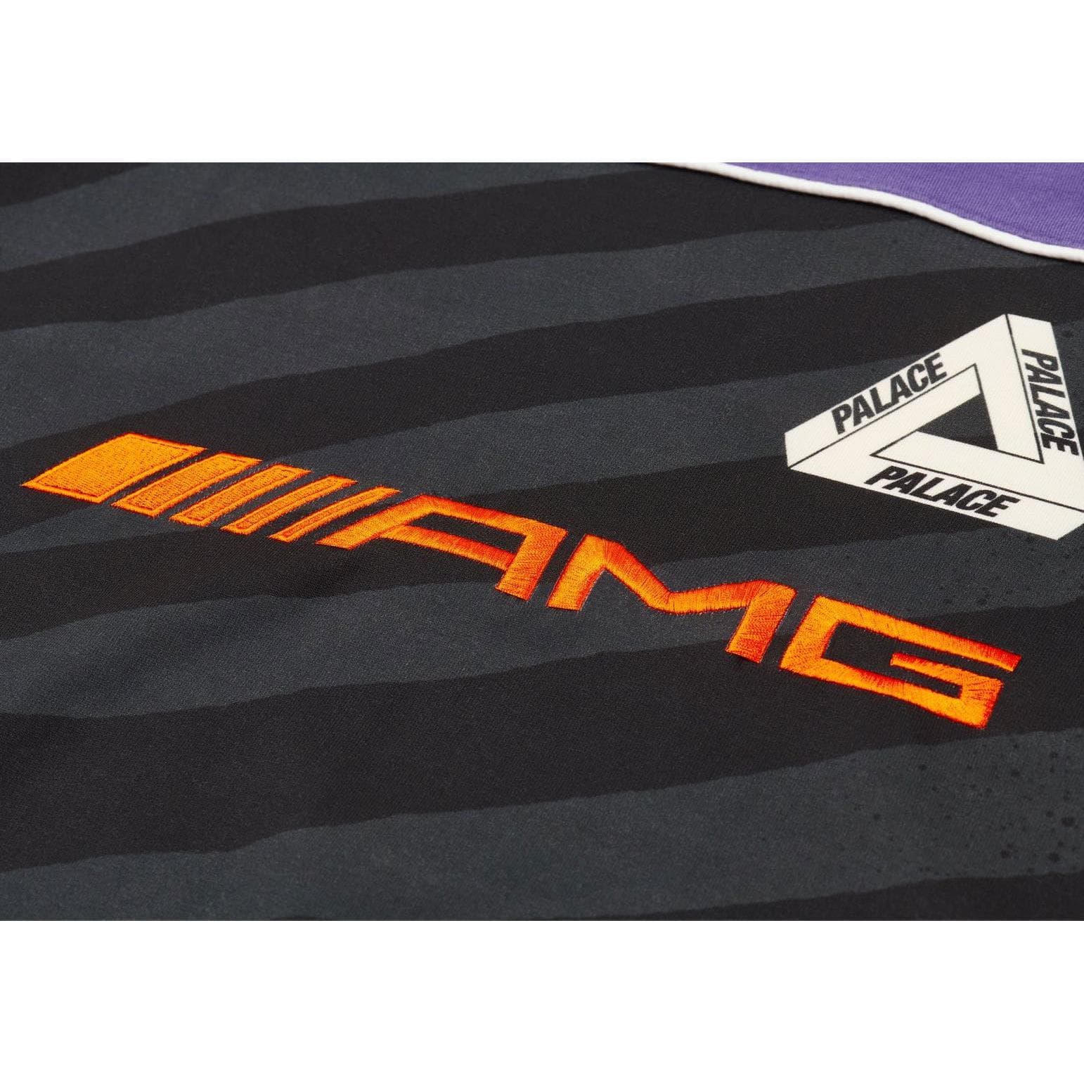 Худи PALACE SS21 x AMG Technical Crew Black Logo - изображение 5