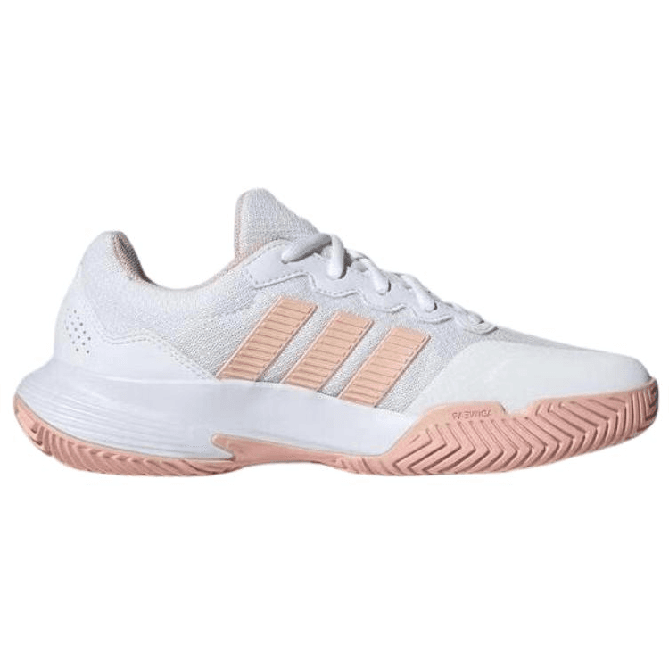 Кроссовки для тенниса Adidas GAMECOURT 2 Кроссовки для тенниса Women's White Розовый - изображение 2