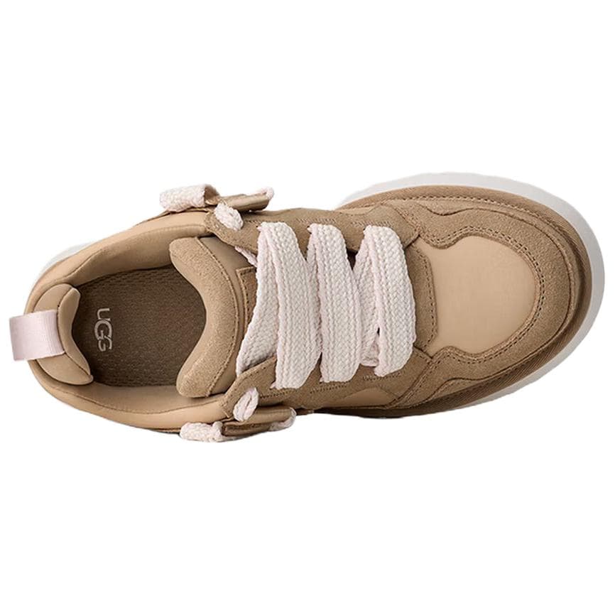 Кроссовки UGG Astromel Merlin Спилок Коровья Низкий Топ Повседневная Обувь Женская Горчичный - изображение 6