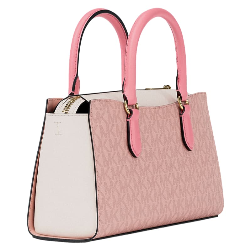 Сумка MICHAEL KORS Искусственная кожа Сумка Маленькая Женская Розовая и Молочно-белая - изображение 4