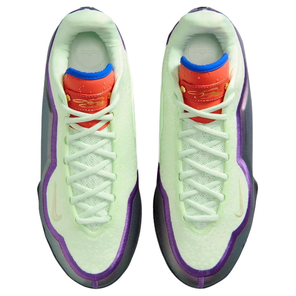 Кроссовки для баскетбола Nike Lebron 23 Баскетбольные кроссовки Мужские Неоновый зеленый Фиолетовый - изображение 4