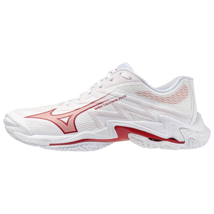 Кроссовки Mizuno Wave Lightning Волейбольные кроссовки Women's White Красный - изображение 1