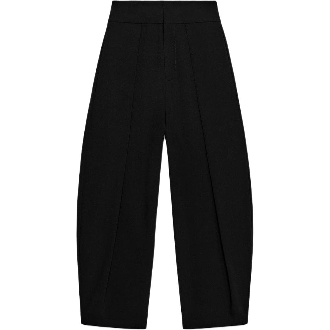 Штаны ZARA Черные Женские Повседневные Штаны - изображение 1