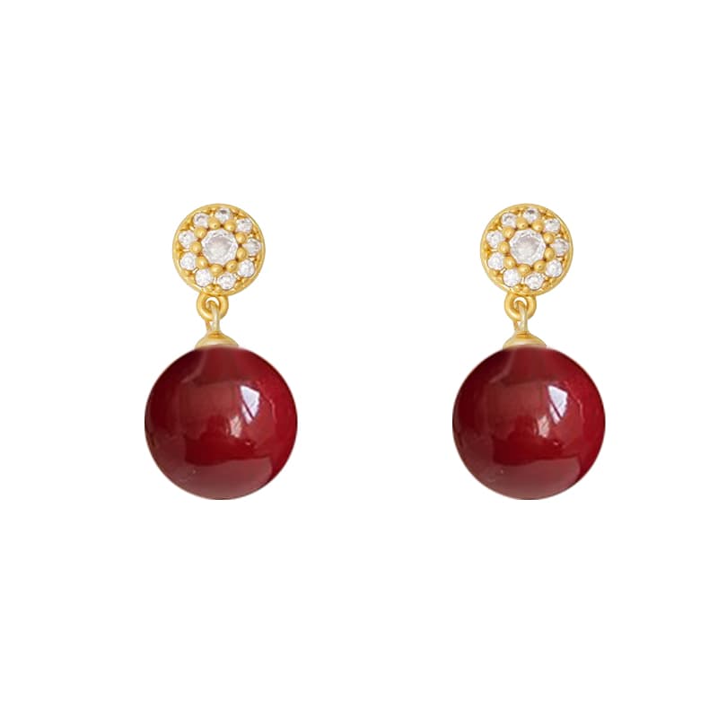 Серьги ONEKISS Серьги из покрытого золотом медного кубического циркония женские - изображение 1