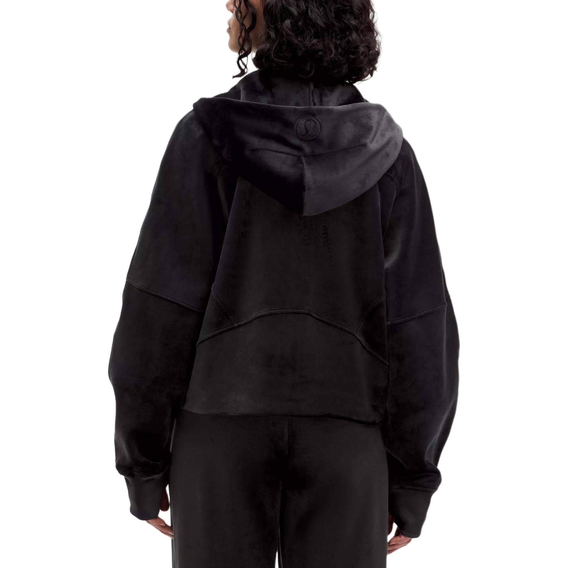 Lululemon Scuba Full ZIP Бархат Укороченный Пальто Женские - изображение 2
