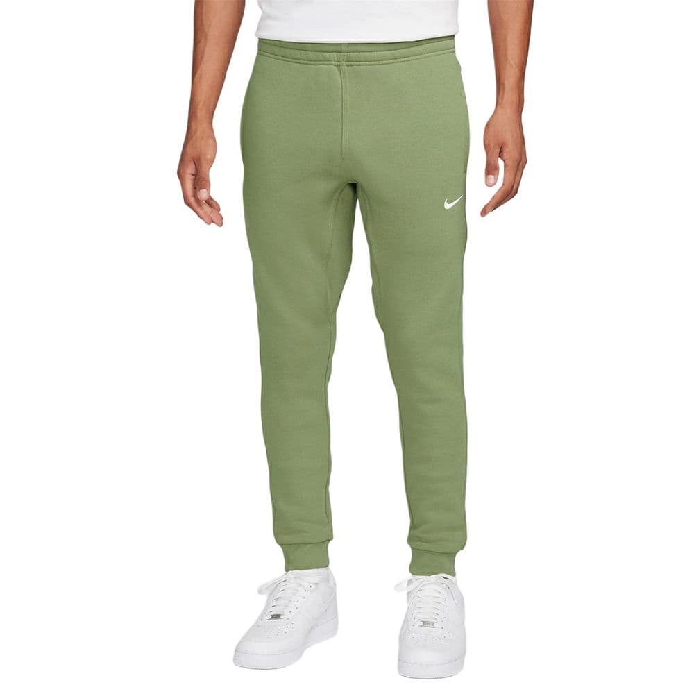 Штаны Nike Sports Life Collection Удобные С флисовой подкладкой Термальные Повседневные Штаны Мужские Зеленые - изображение 4