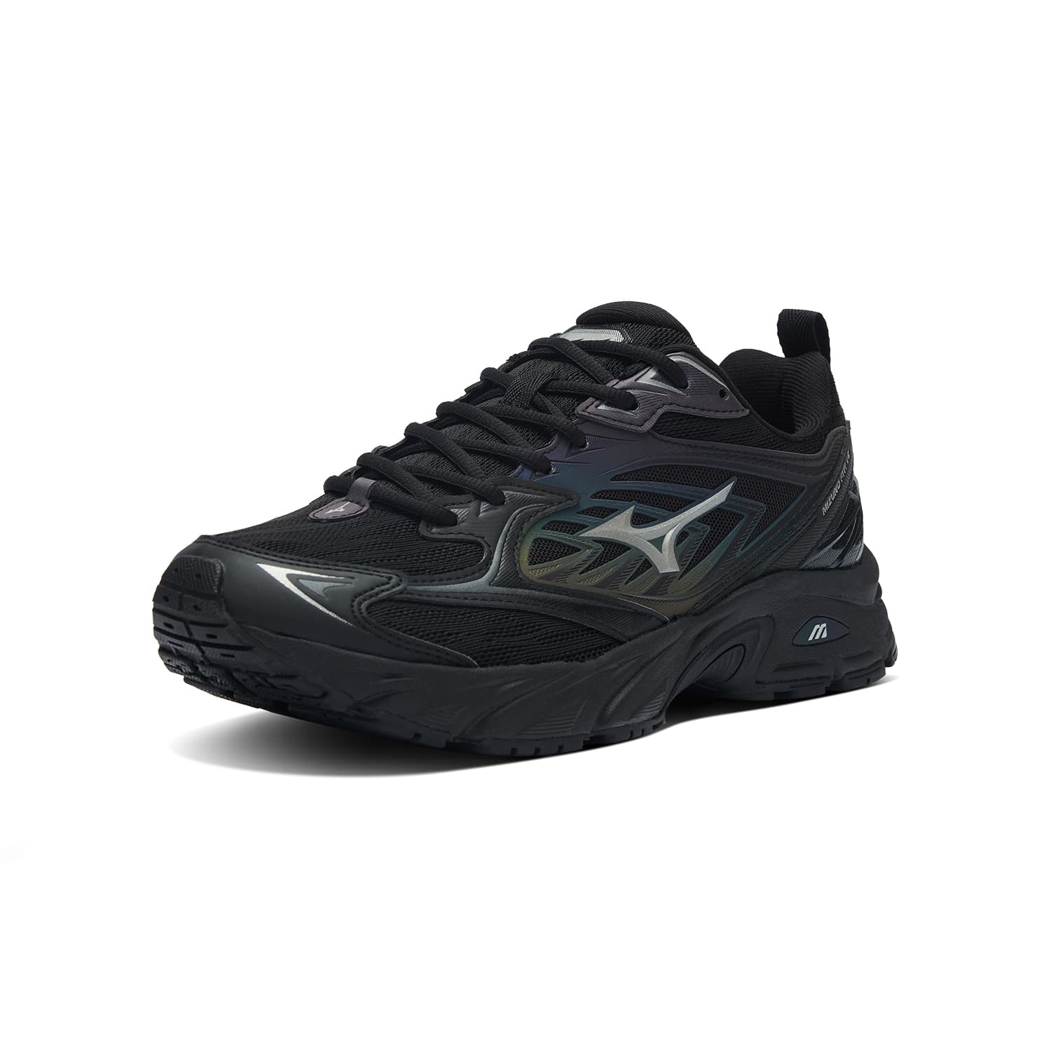Кроссовки для бега Mizuno FIYI V2 Текстиль Синтетическая кожа Низкие кроссовки для бега Унисекс Черные - изображение 2
