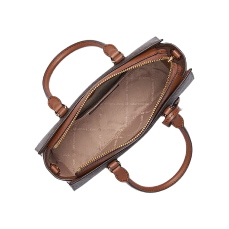 Сумка MICHAEL KORS Искусственная кожа Сумка Маленькая Женская Темно-коричневая и Желтково-коричневая - изображение 3