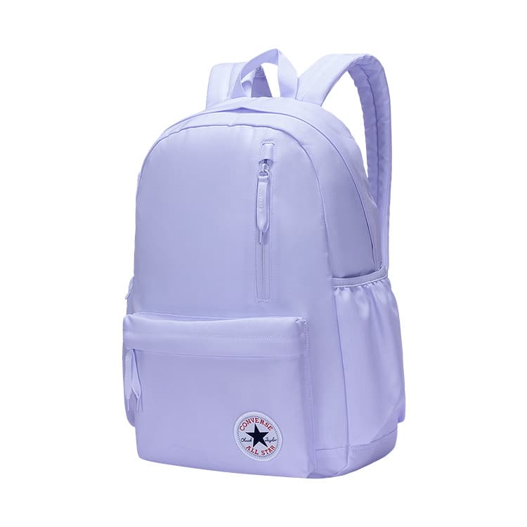 Рюкзак Конверс Полиэфирное волокно Рюкзак Unisex Light Виноградный фиолетовый - изображение 2
