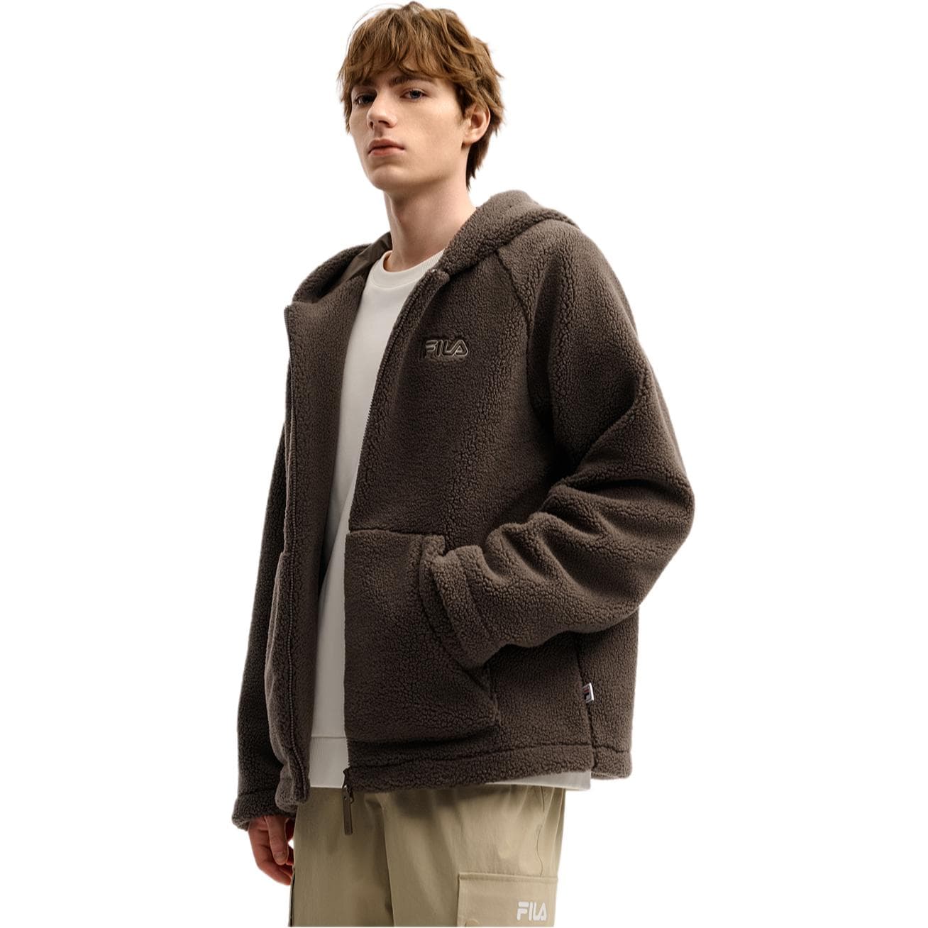 Куртка Fila Heritage Вельветовое Пальто Унисекс - изображение 5