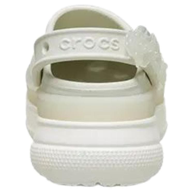 Сабо Crocs Классический Sabo Burst Of Цветы Женские Резиновые Экрю - изображение 6