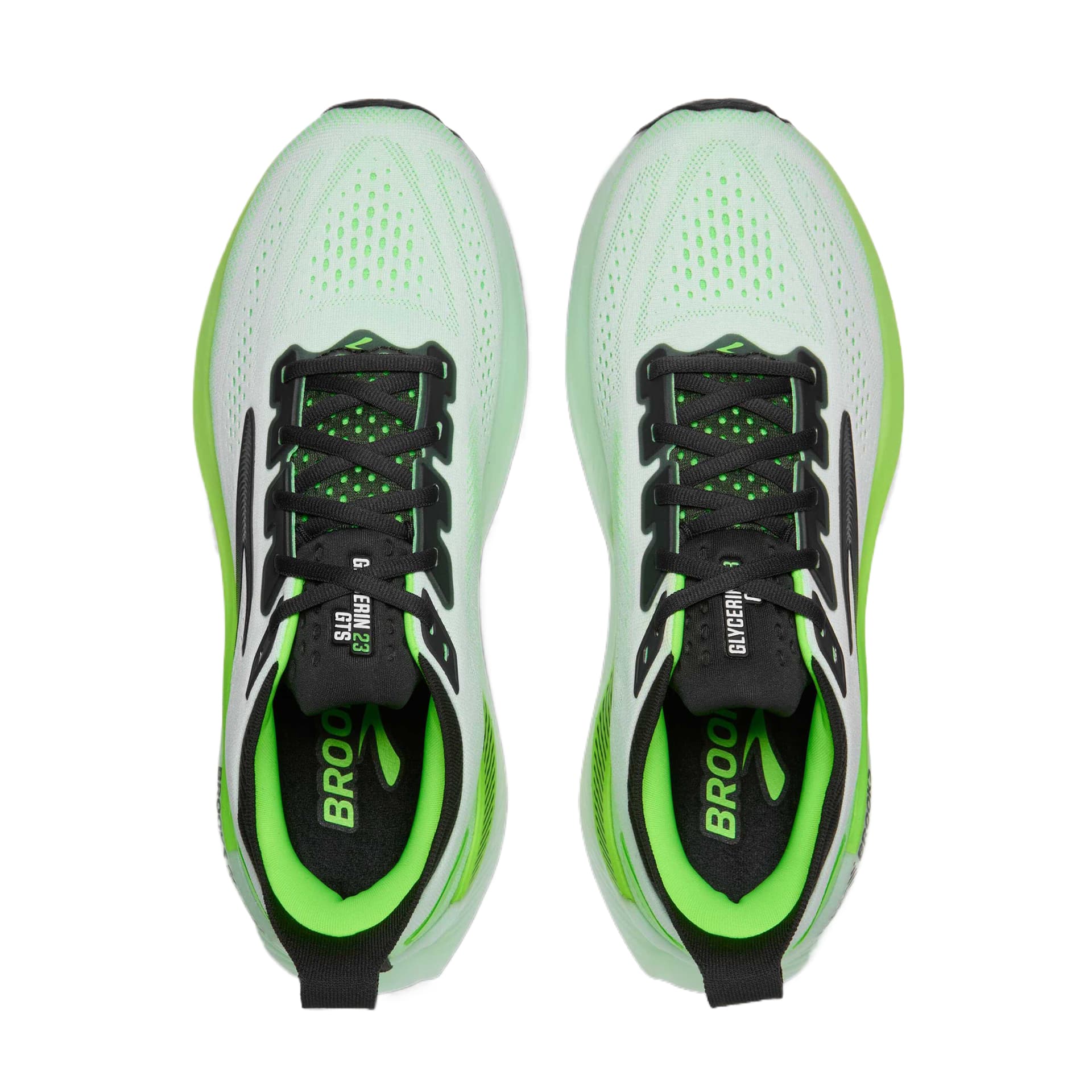 Кроссовки для бега Brooks Glycerin GTS 23 Амортизация Дышащая Поддержка Низкий Топ Беговые кроссовки Мужские - изображение 4