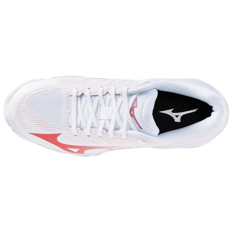 Кроссовки Кроссовки для волейбола Mizuno Wave Lightning Женские Белые Красные - изображение 3