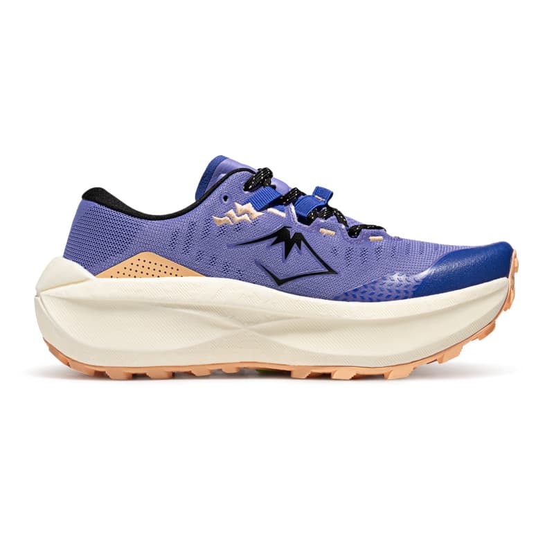 Кроссовки для бега ASICS TRABUCO MAX 5 Low Топ Беговые кроссовки Женские Фиолетово-черные - изображение 2