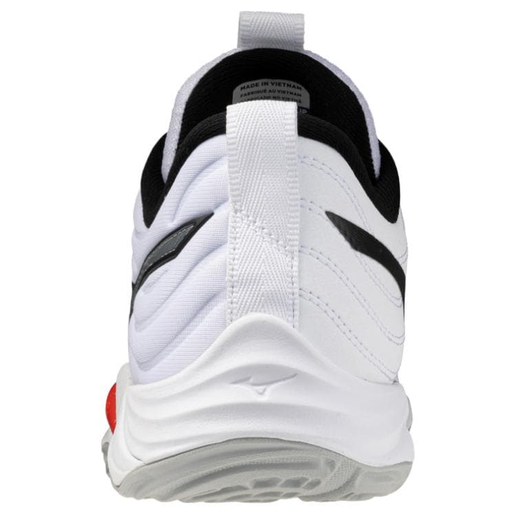 Кроссовки Mizuno WAVE MOMENTUM ELITE Волейбольные кроссовки Унисекс Белый черный - изображение 4