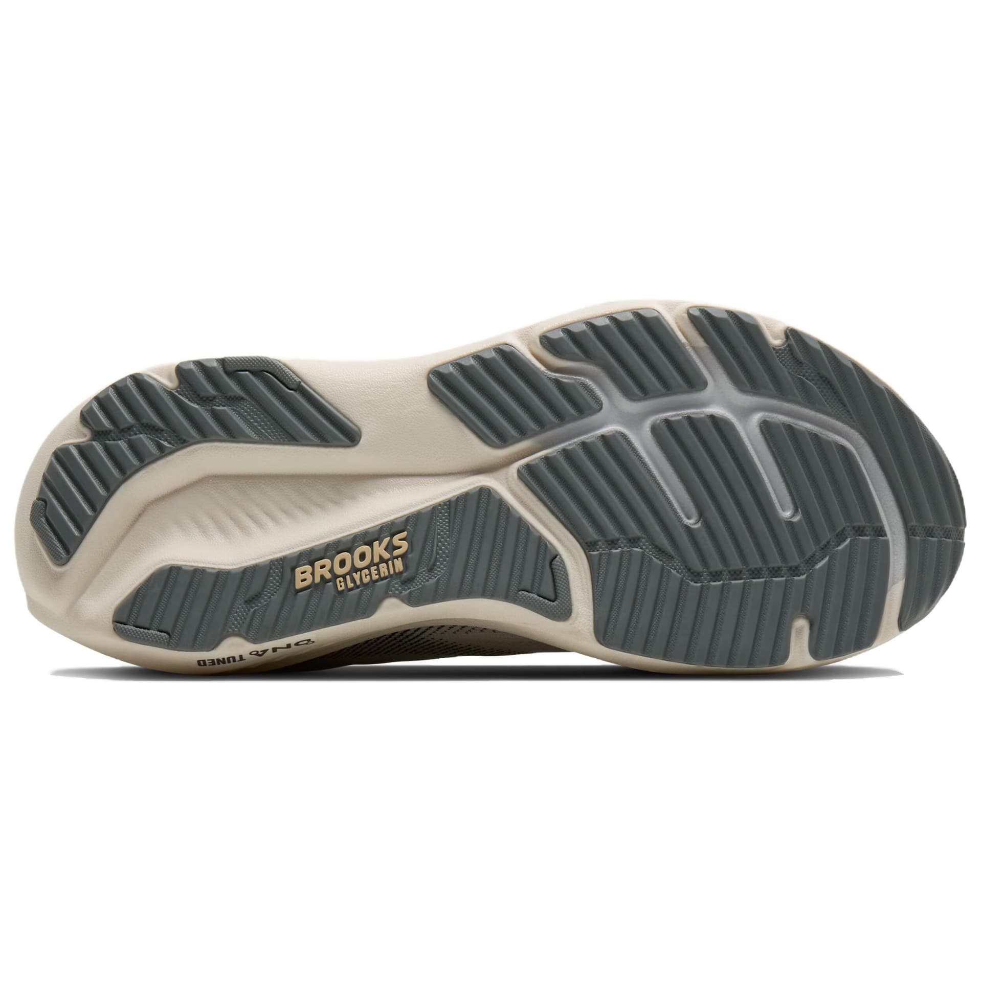 Кроссовки для бега Brooks GLYCERIN 23 Удобный Дышащий Поддержка Оболочка Дышащий Поддержка Оболочка Беговые кроссовки Мужской Бежево-серый - изображение 6