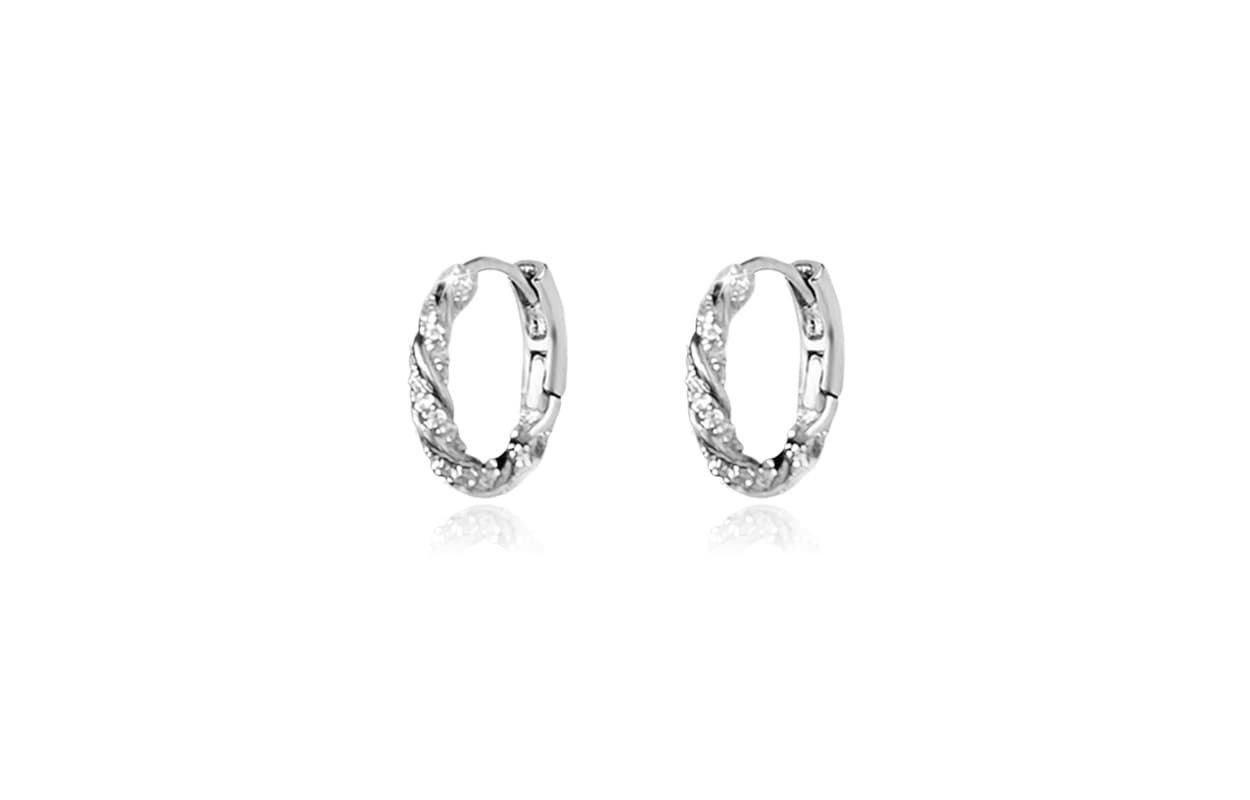 Серьги Серьги Ringlove из цирконового сплава унисекс - изображение 1