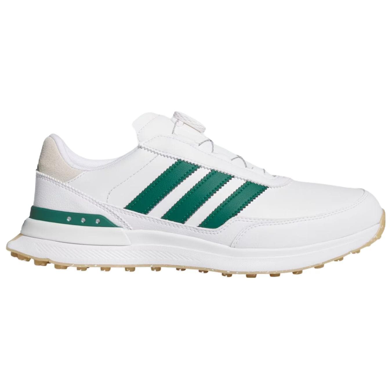 Кроссовки для гольфа Adidas S2G 26 Обувь для гольфа Мужской Бело-зеленый - изображение 2