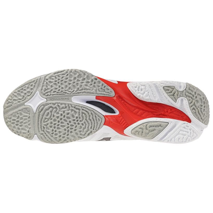 Кроссовки Mizuno Wave Lightning Поддержка Волейбольные кроссовки Унисекс Белый - изображение 5