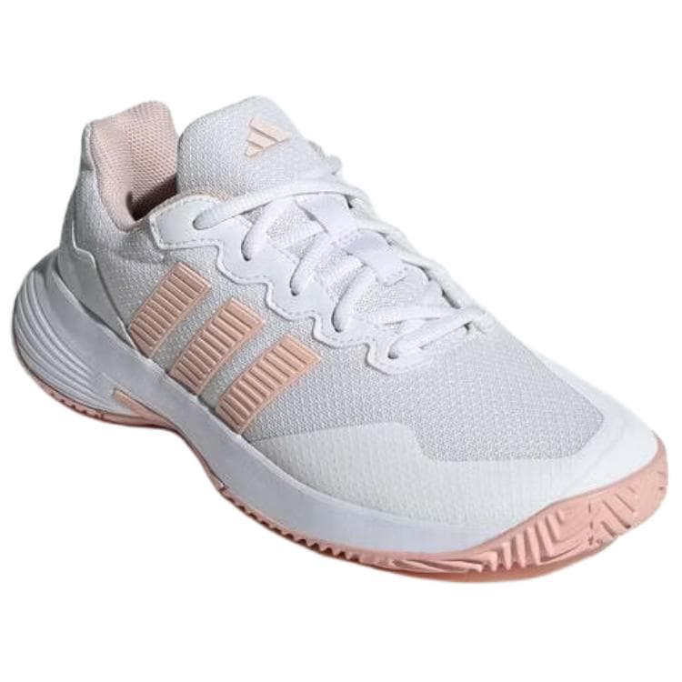 Кроссовки для тенниса Adidas GAMECOURT 2 Кроссовки для тенниса Women's White Розовый - изображение 3